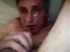 Cumming on my own face